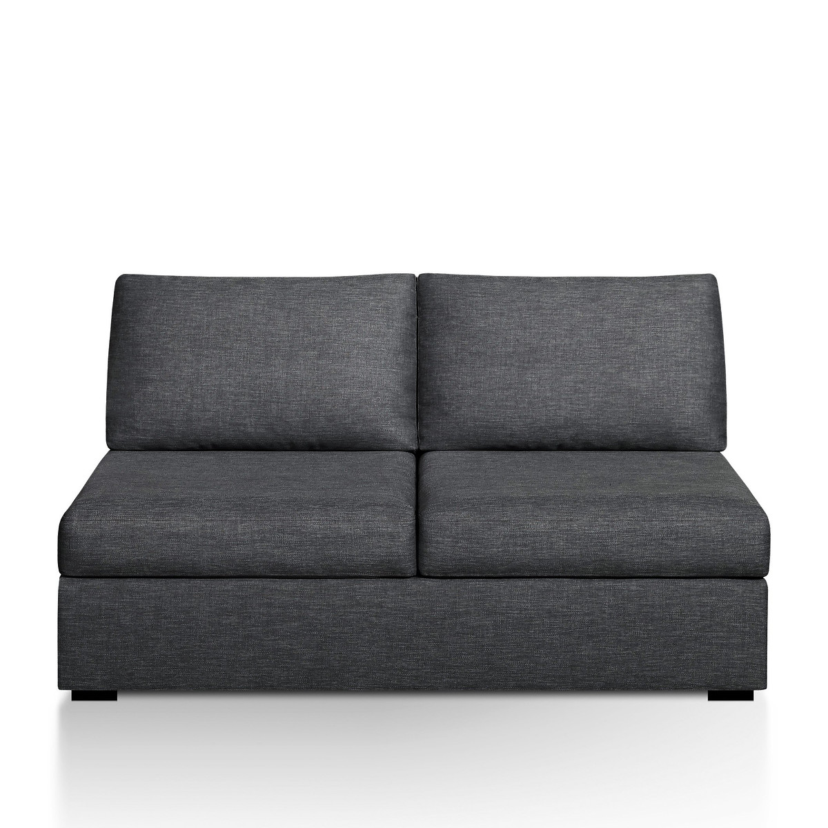 Σπίτι > Έπιπλα > Καθιστικό > Καναπέδες > Συνθέσεις καναπέδων Πτυσσόμενος καναπές-κρεβάτι με μελανζέ ταπετσαρία Μ84xΠ136xΥ80cm