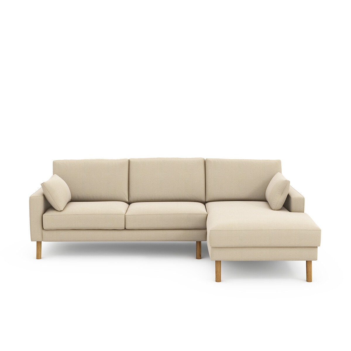 SO'HOME Γωνιακός καναπές με ταπετσαρία ανάγλυφης ύφανσης Μ165xΠ265xΥ86cm