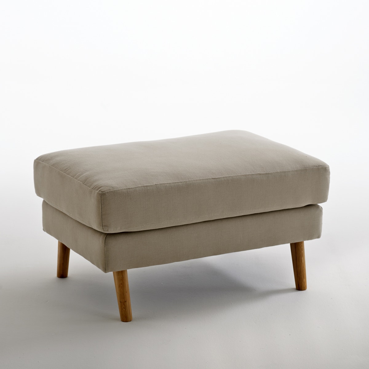 SO'HOME Ταμπουρέ από βαμβάκι και λινό Μ60xΠ90xΥ49cm