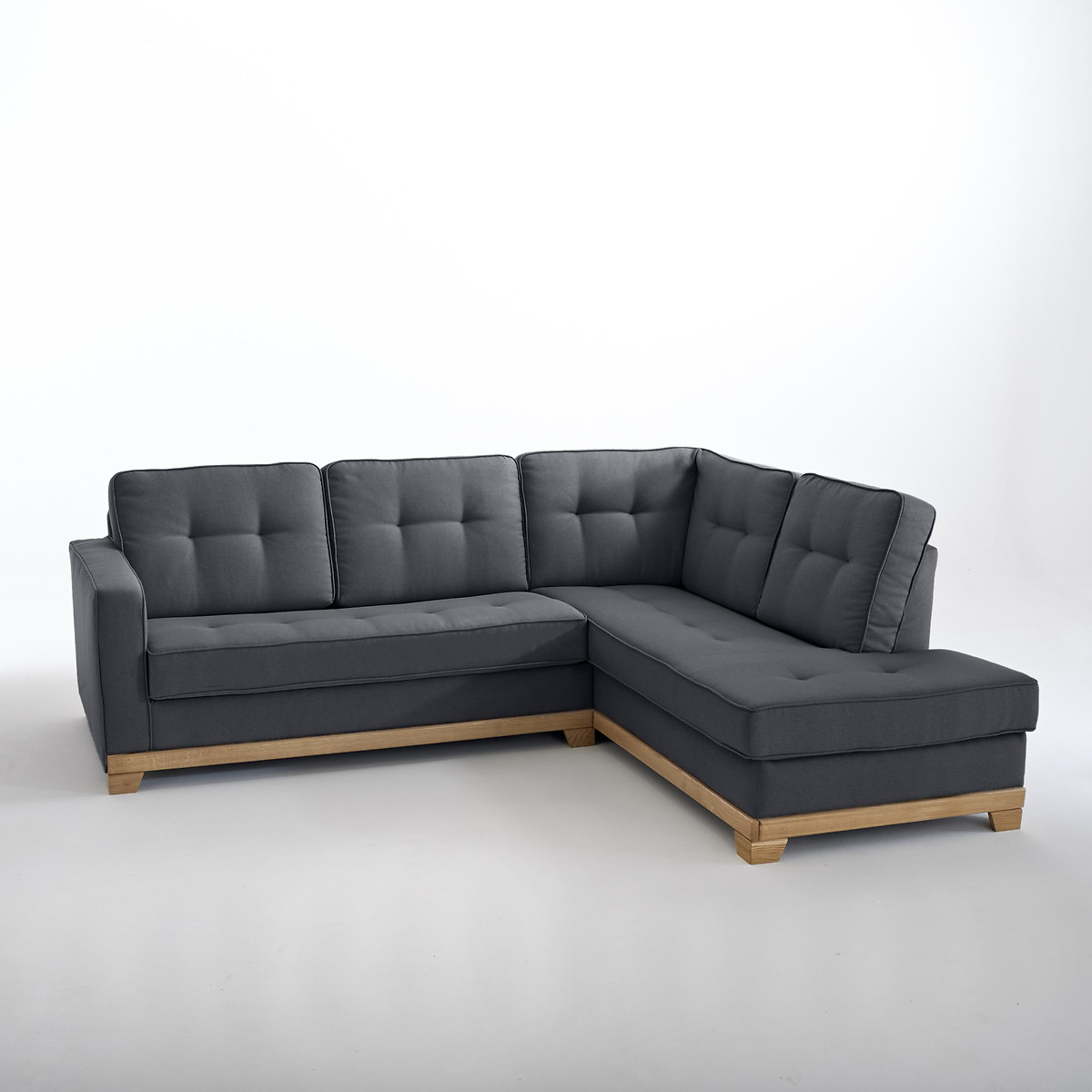 Σπίτι > Έπιπλα > Καθιστικό > Καναπέδες > Γωνιακοί καναπέδες Γωνιακός καναπές-κρεβάτι από πολυέστερ τεχνολογίας Bultex Μ85xΠ218xΥ81cm