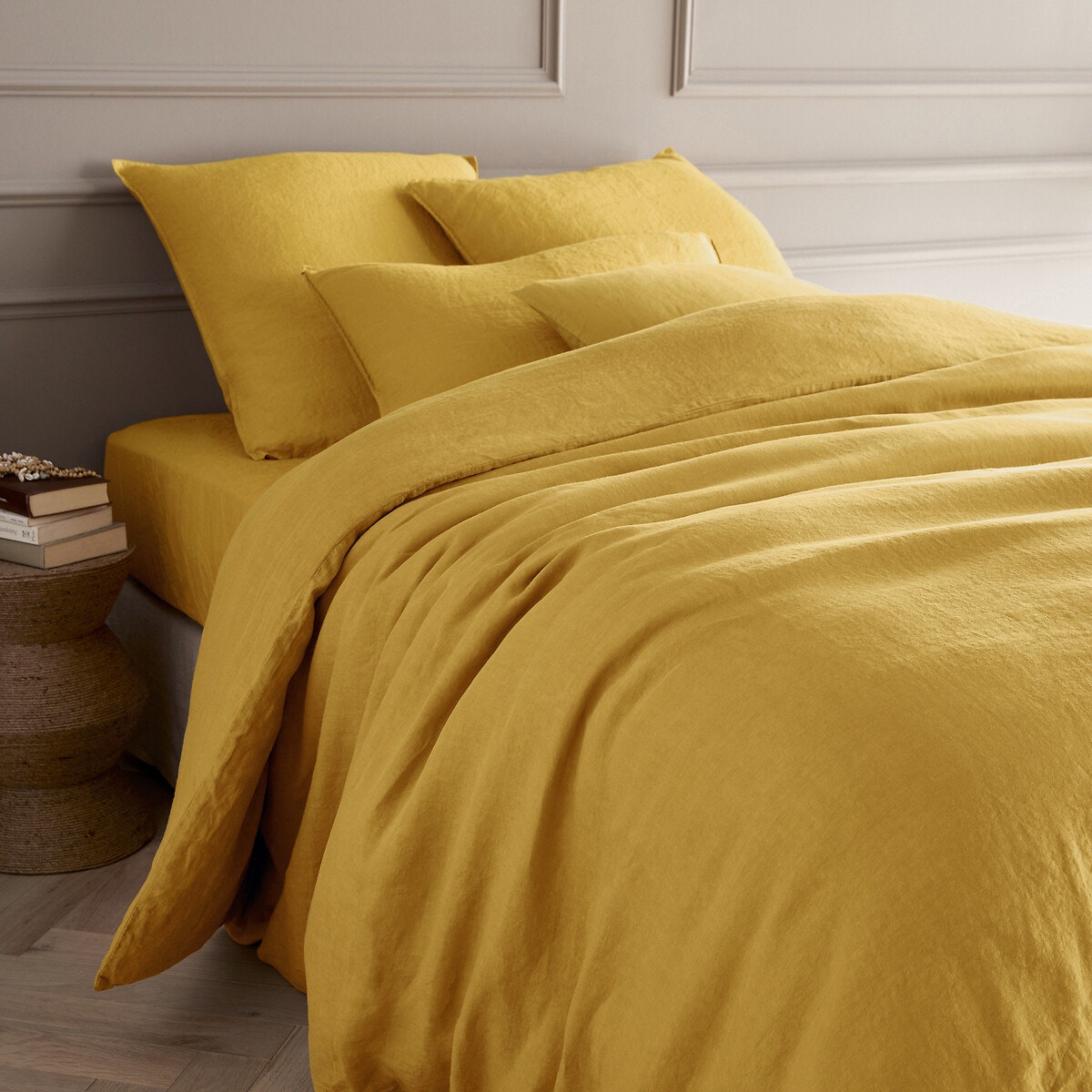 AM.PM Παπλωματοθήκη από προπλυμένο λινό 240x220 cm