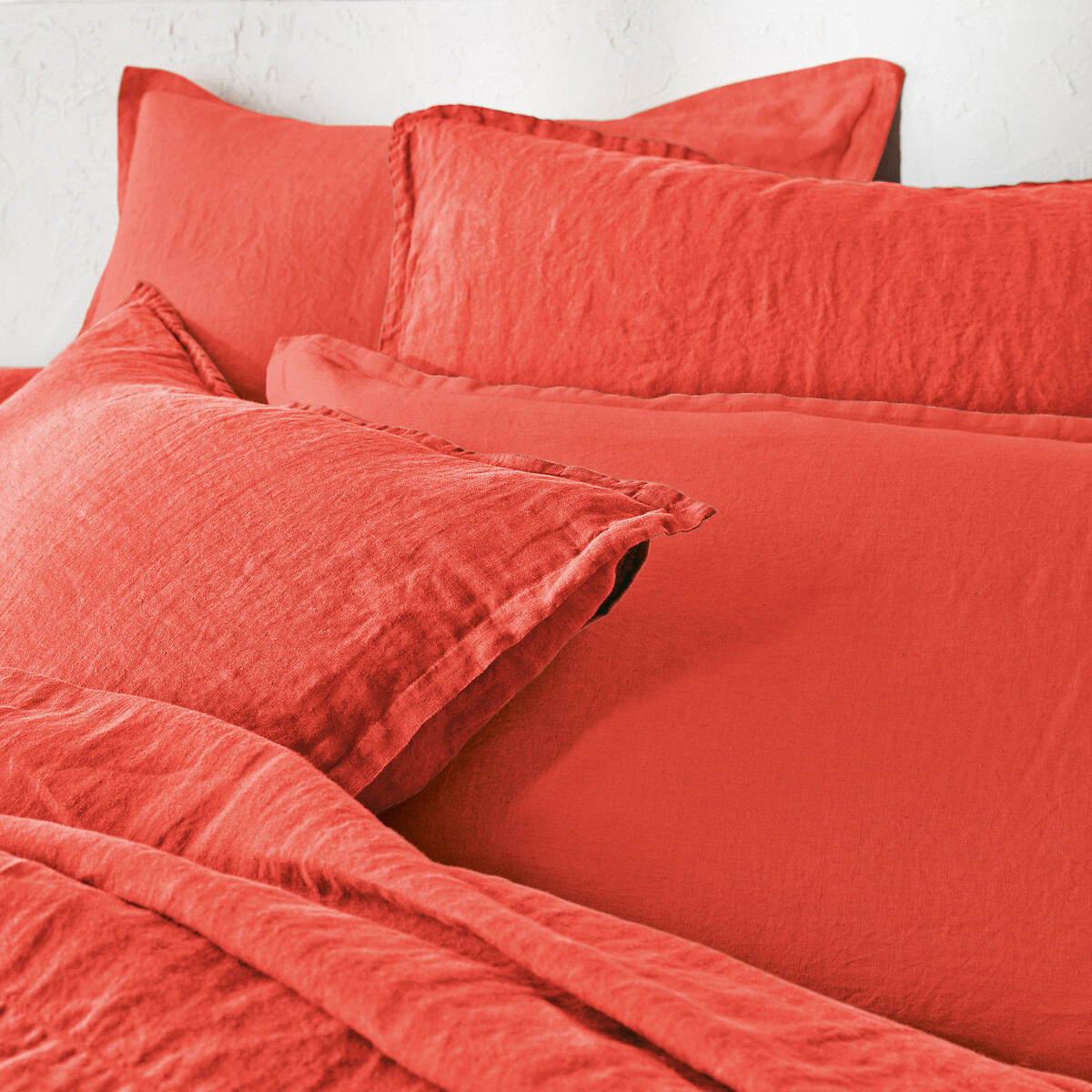 Παπλωματοθήκη από προπλυμένο λινό 160x210 cm