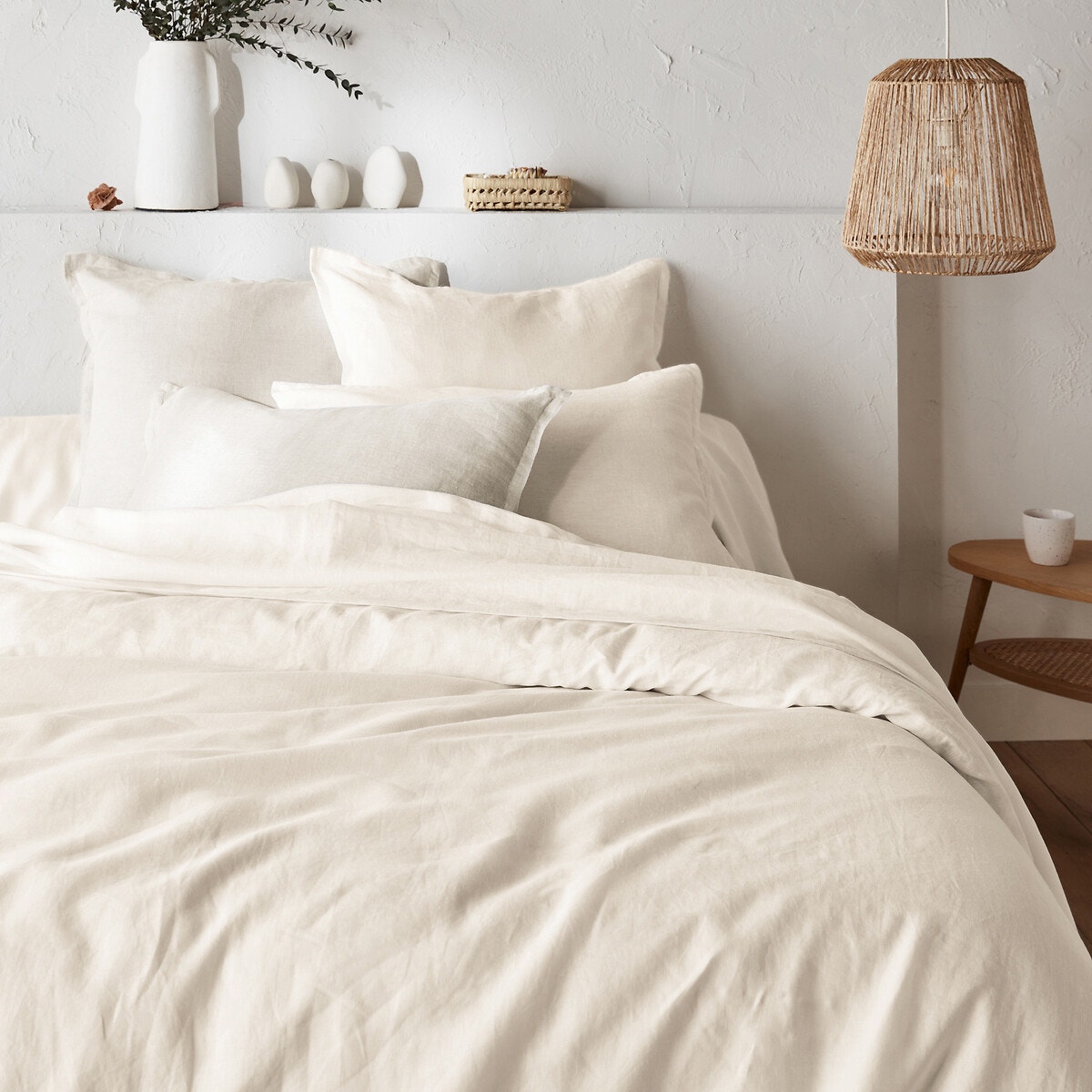 La Redoute Interieurs Παπλωματοθήκη από προπλυμένο λινό 135x200 cm