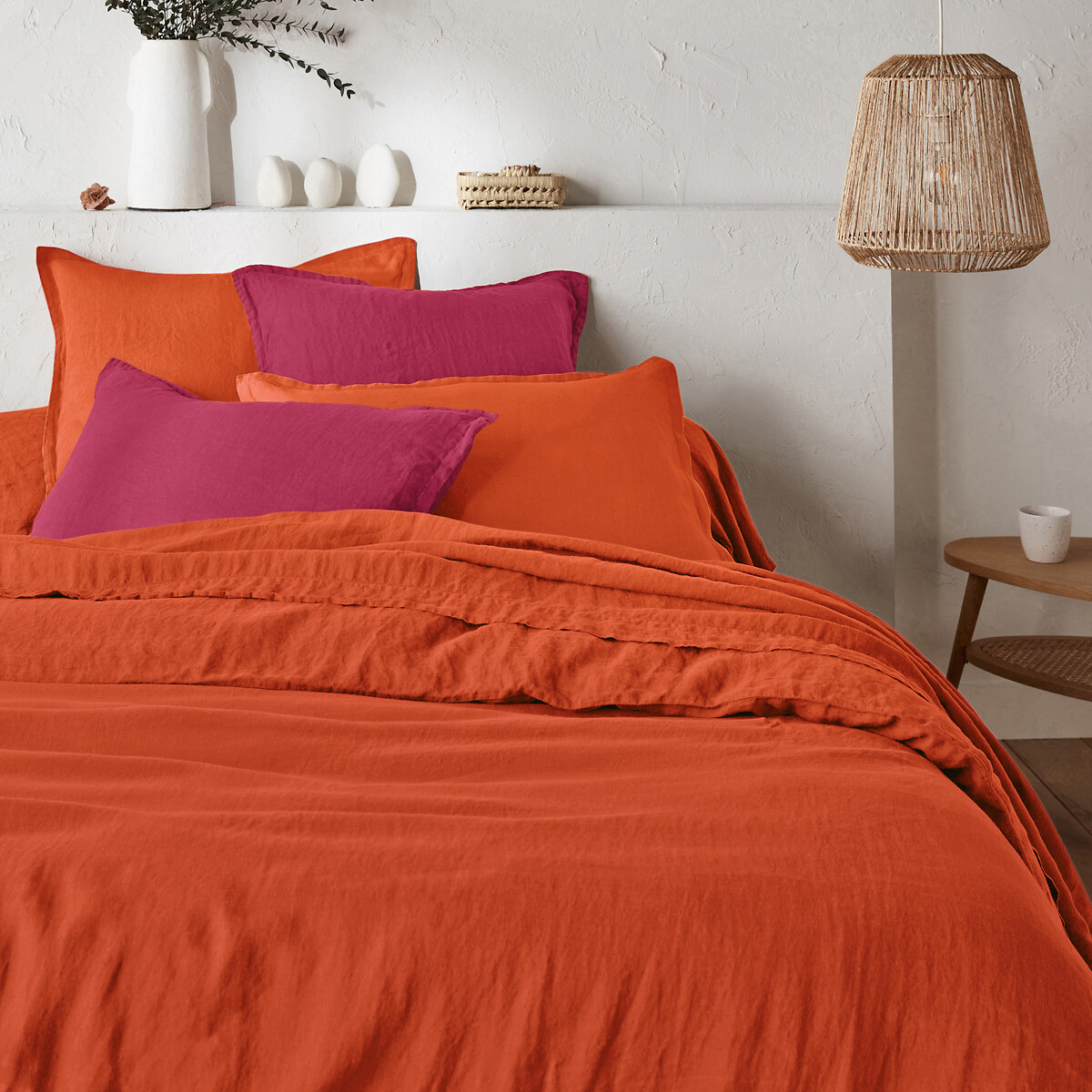 Παπλωματοθήκη από προπλυμένο λινό, Linot