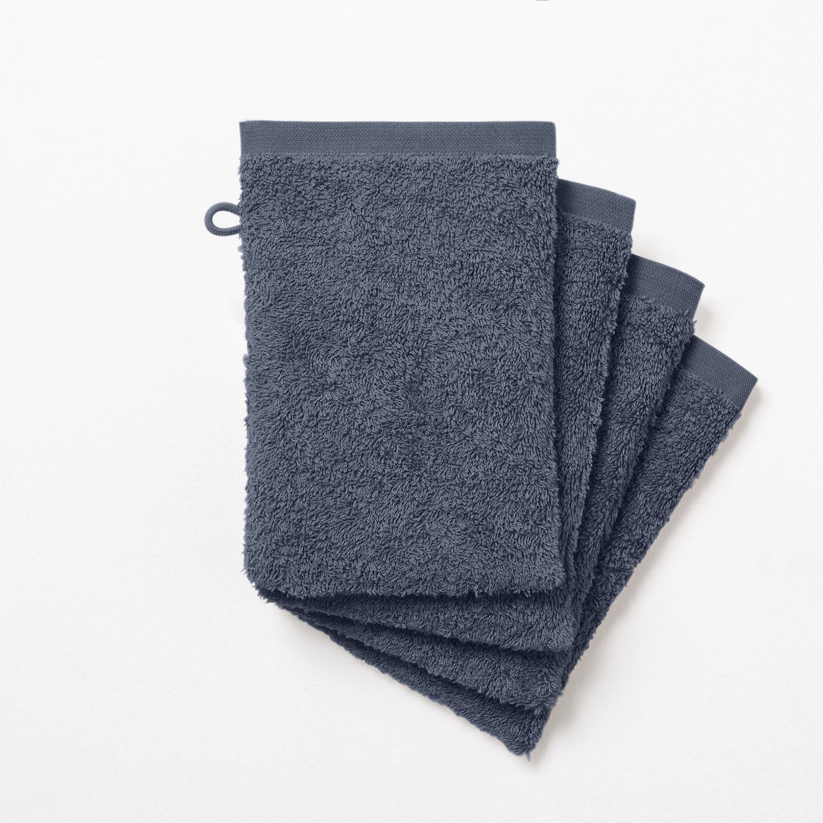 La Redoute Interieurs Γάντια μπάνιου (σετ των 4) 500 γρ. τ.μ. 15x21 cm