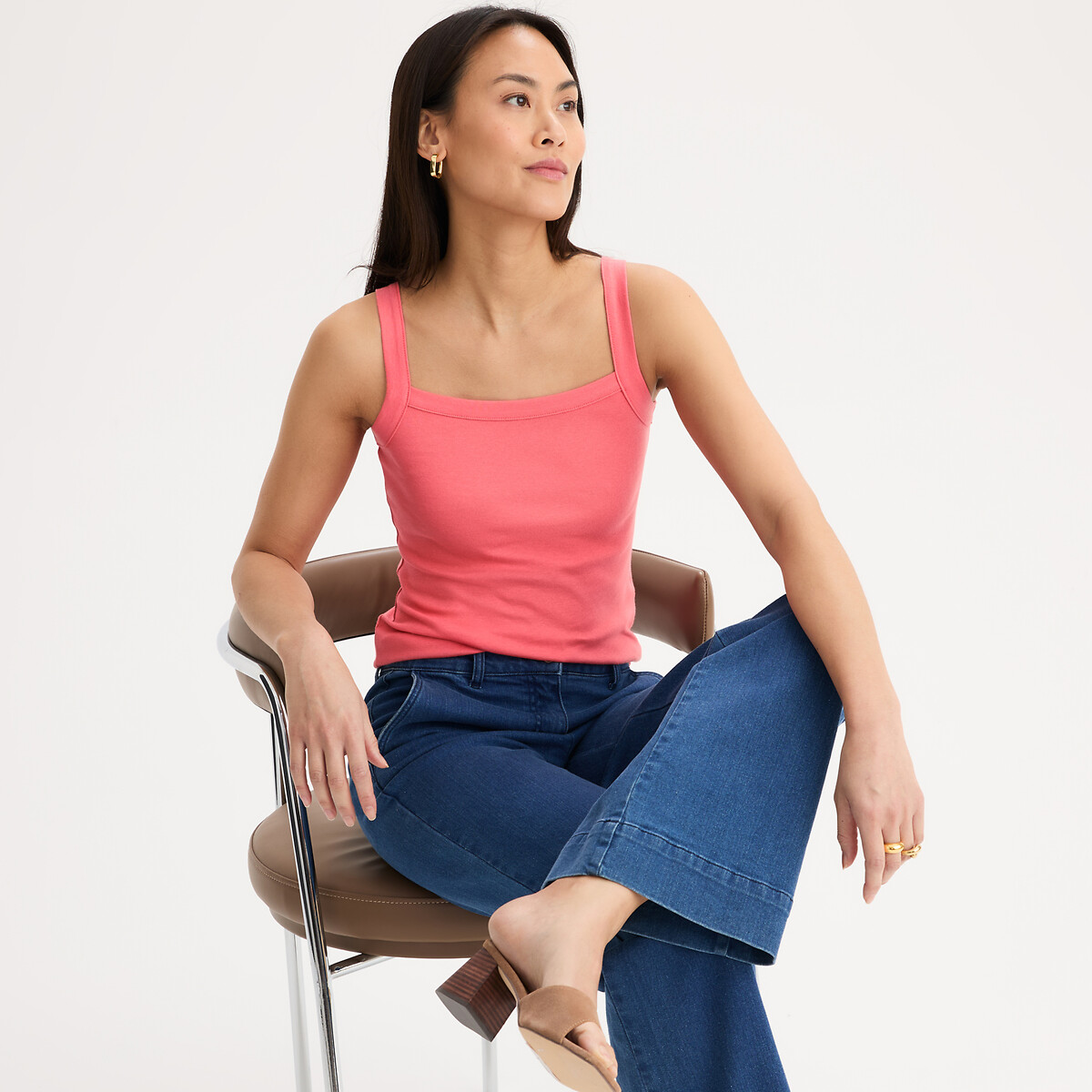 Anne Weyburn Φανελάκι απο 100% χτενισμένο βαμβάκι