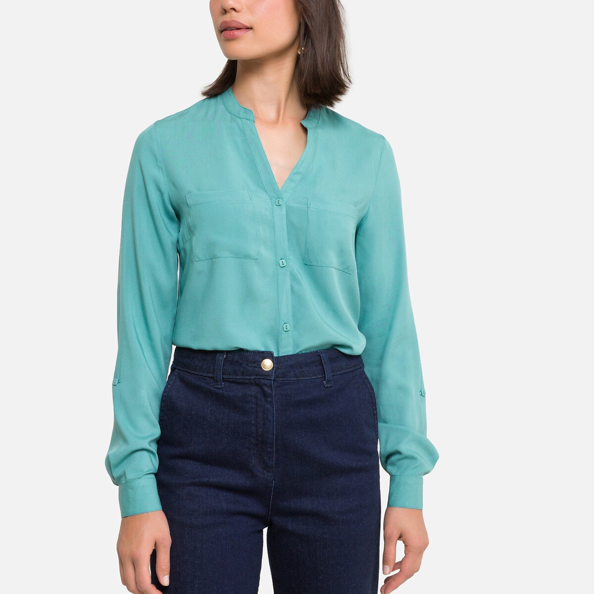 Τουνίκ με V λαιμόκοψη