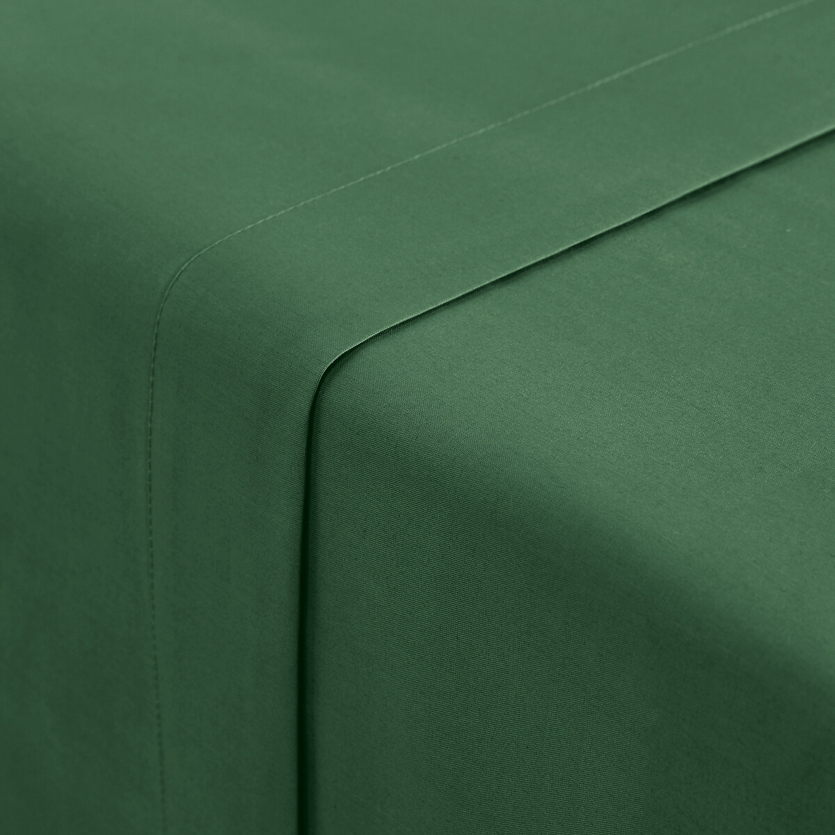 La Redoute Interieurs Μονόχρωμο σεντόνι από βαμβακερό περκάλι ποιότητας Best 150x250 cm