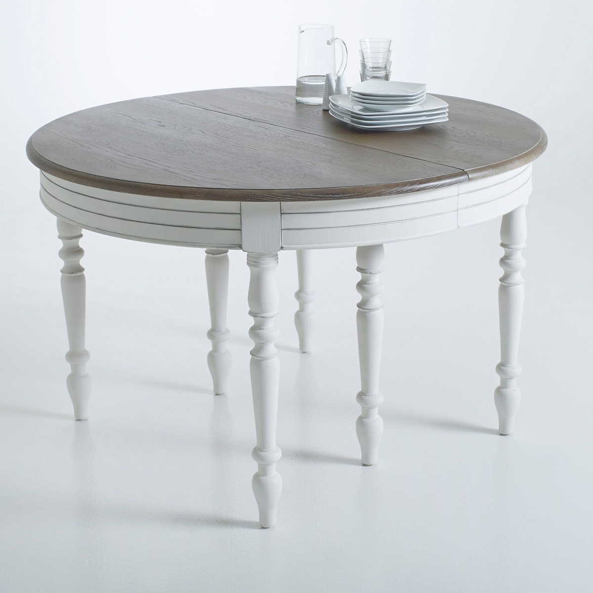La Redoute Interieurs Επεκτεινόμενο τραπέζι 4-12 ατόμων ΕULALI Μ120xΠ160xΥ78cm