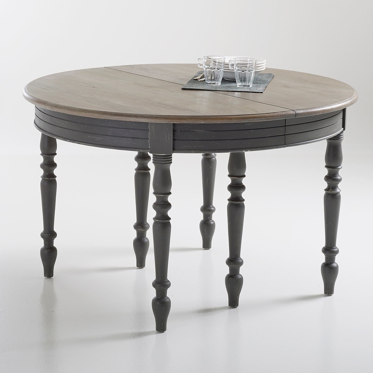 Επεκτεινόμενο τραπέζι 4-12 ατόμων ΕULALI Μ120xΠ260xΥ76cm