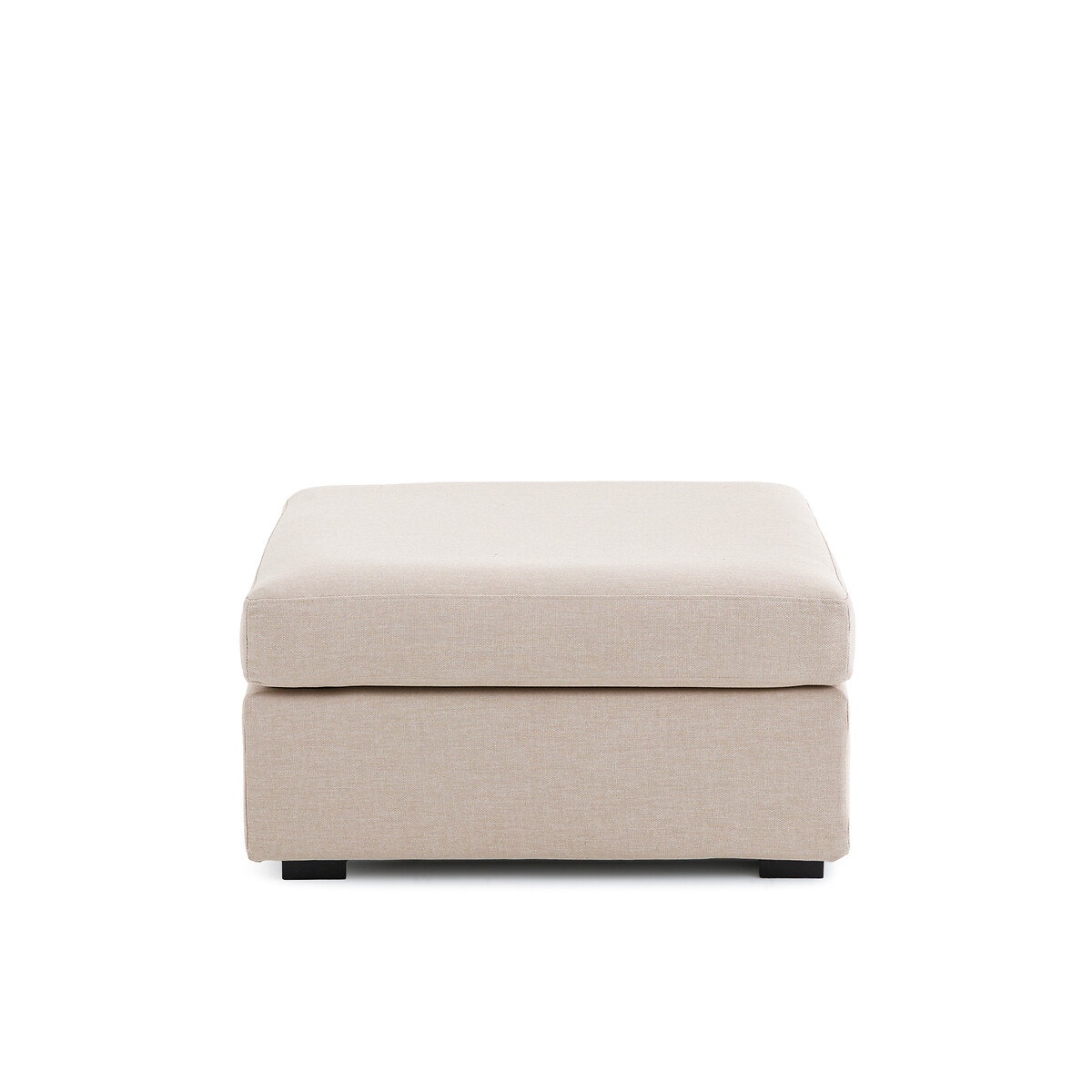 SO'HOME Ταμπουρέ υψηλής άνεσης με μελανζέ ταπετσαρία Μ78xΠ68xΥ43cm