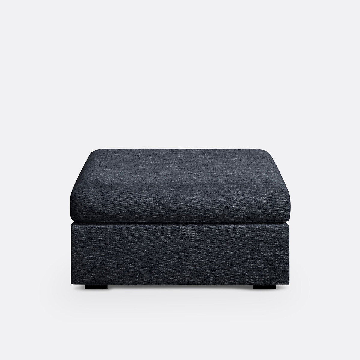 SO'HOME Ταμπουρέ με μελανζέ όψη και μους Bultex Μ78xΠ68xΥ43cm