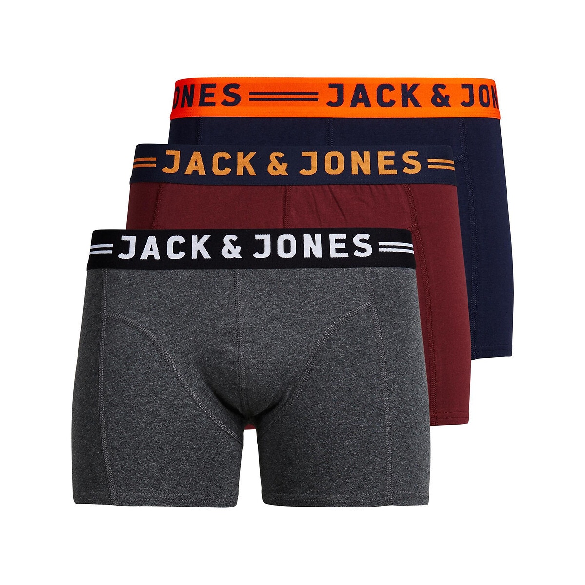 JACK & JONES Πακέτο με 3 μποξεράκια