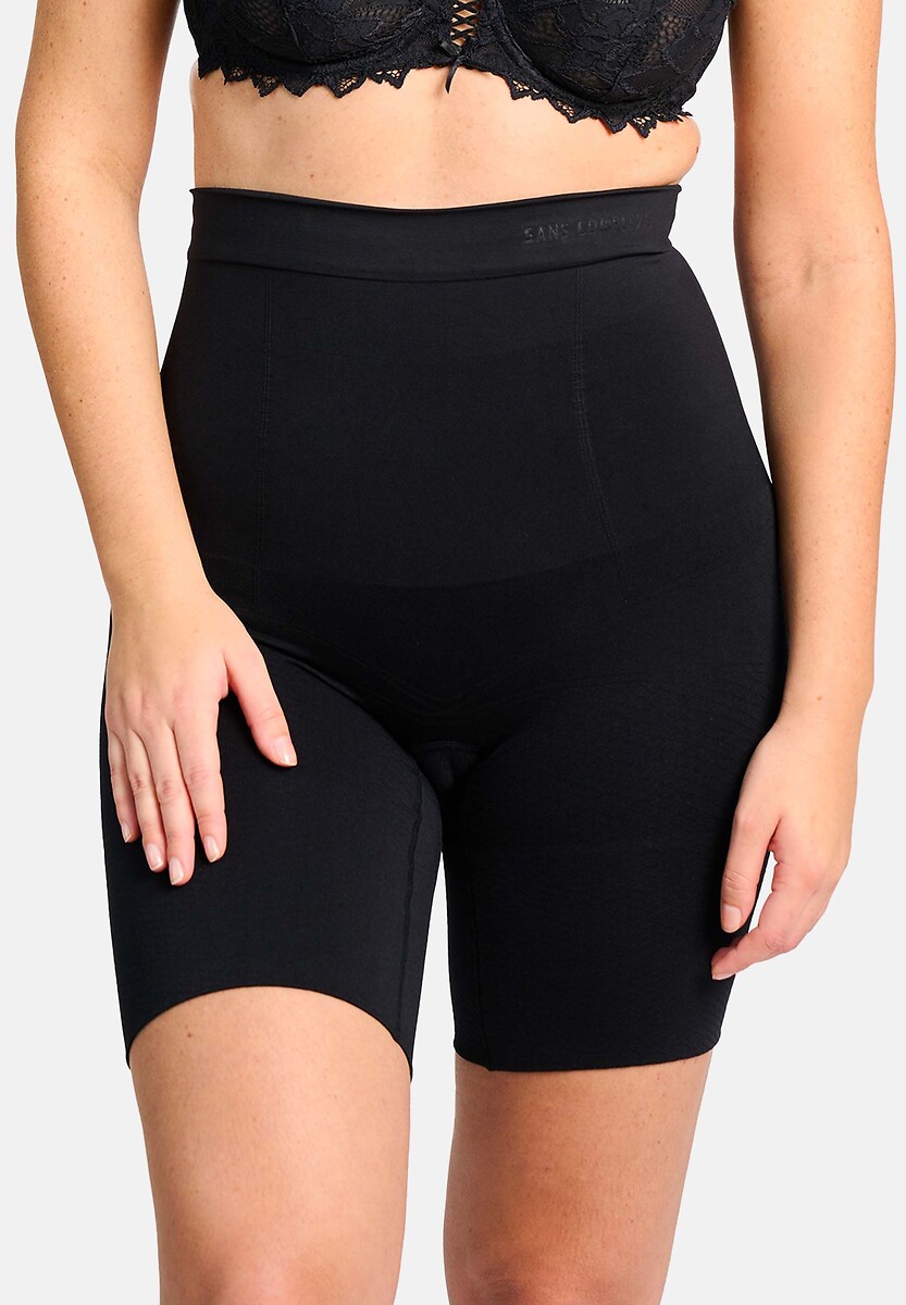 Ψηλόμεσος κορσές με μακριά μπατζάκια και ενίσχυση στους μηρούς, Slimmers