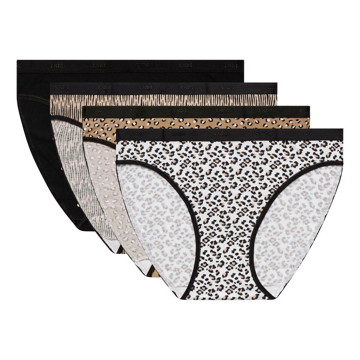 Σετ 3 σλιπ +1 δώρο, Les Pockets Coton