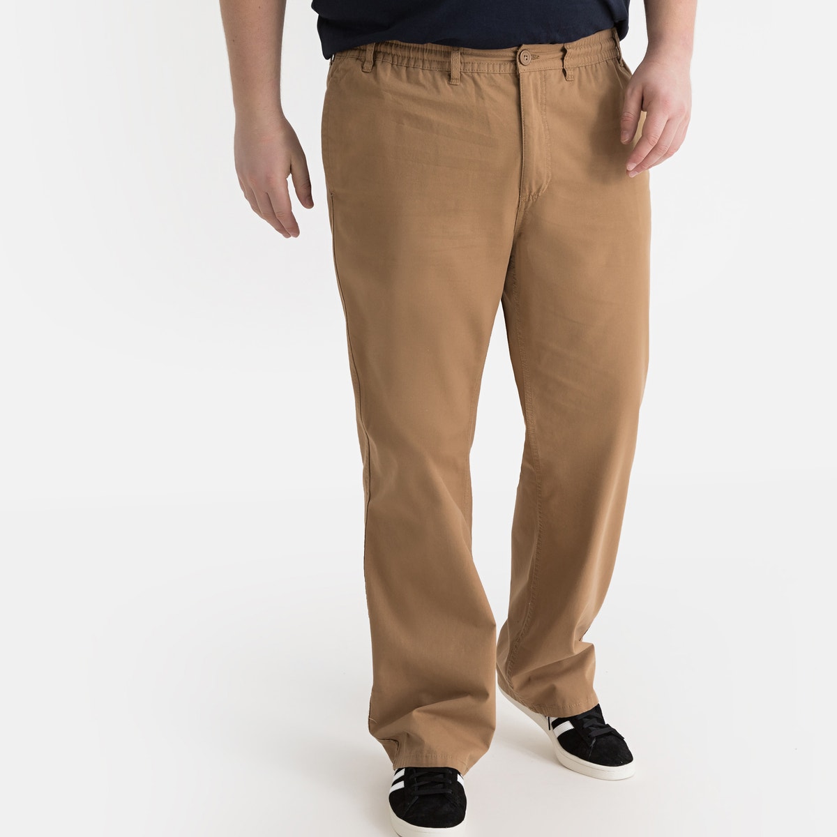 ΑΝΔΡΑΣ | Παντελόνια | Casual Βαμβακερό παντελόνι σε ευθεία γραμμή