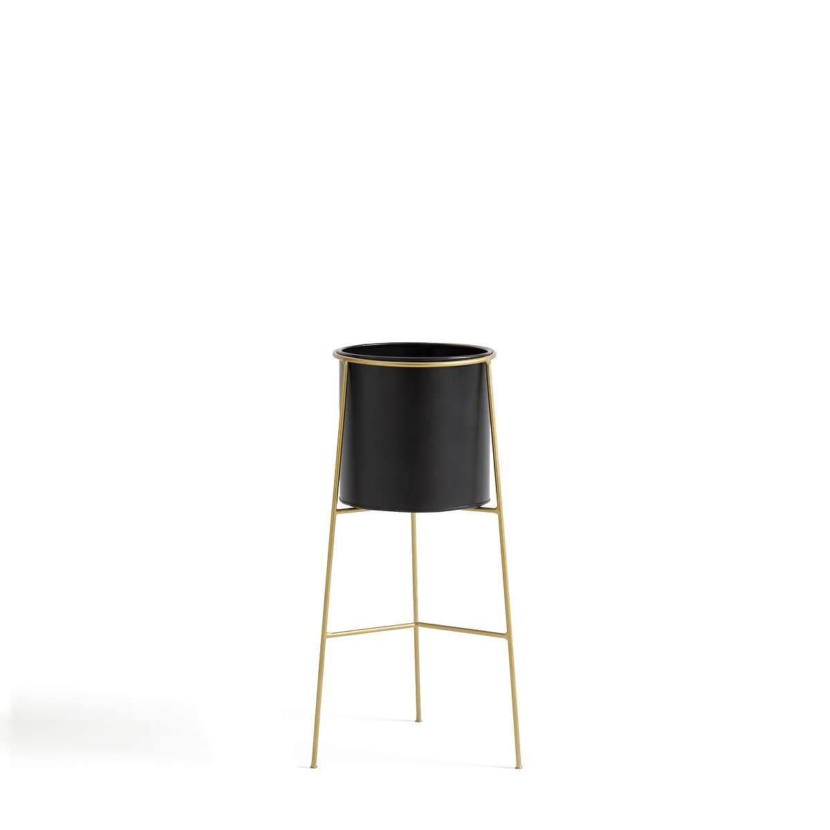 La Redoute Interieurs Μεταλλικό κασπό με πόδι Δ22 εκ. Μ32xΠ22xΥ60cm