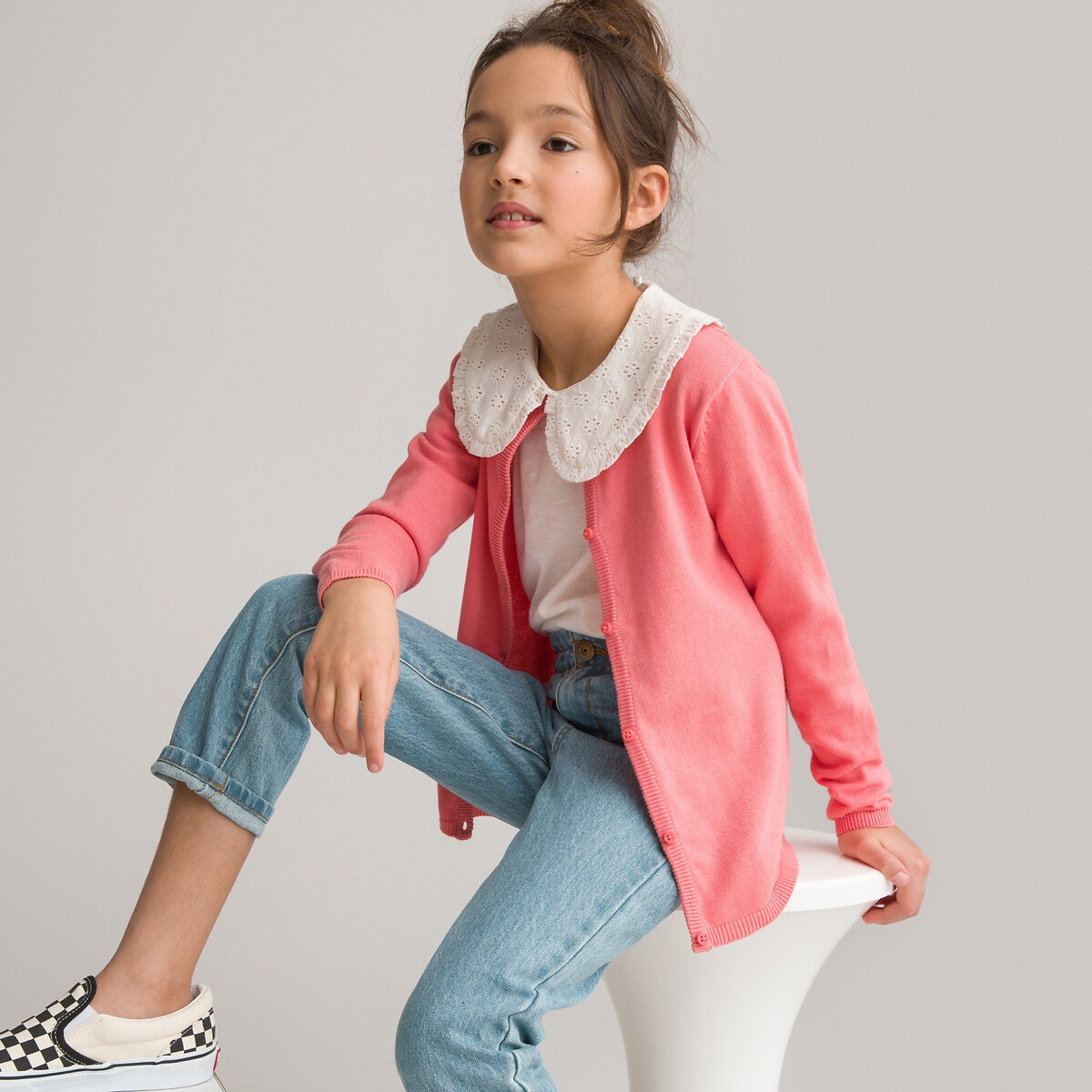 Γιλέκο από βαμβάκι με κανονικό γέμισμα