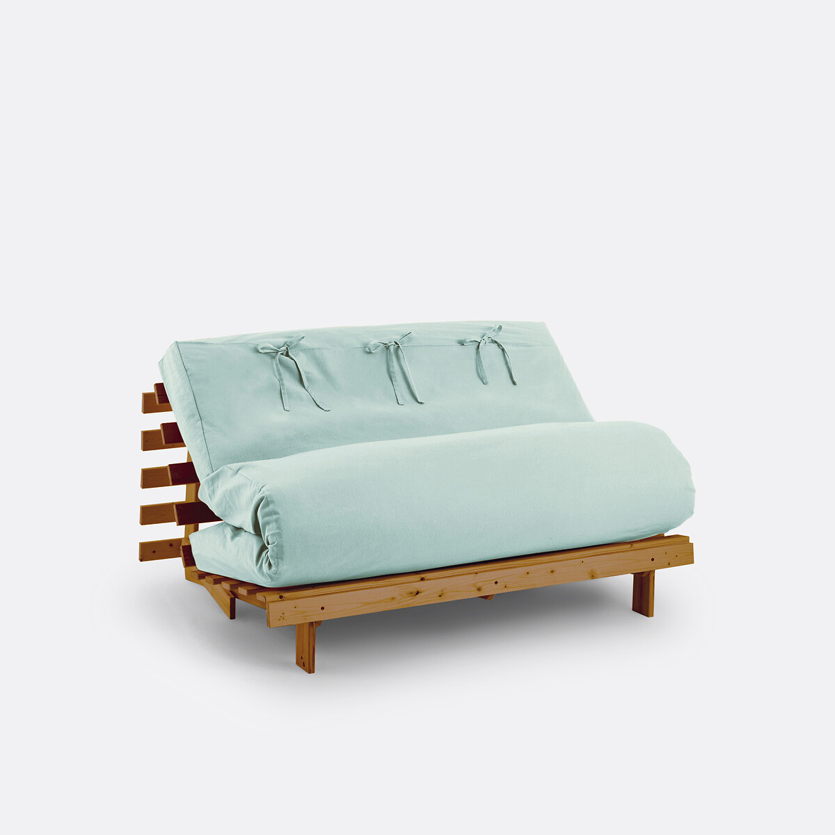 La Redoute Interieurs Μονόχρωμη θήκη για στρώμα futon 90x190 cm