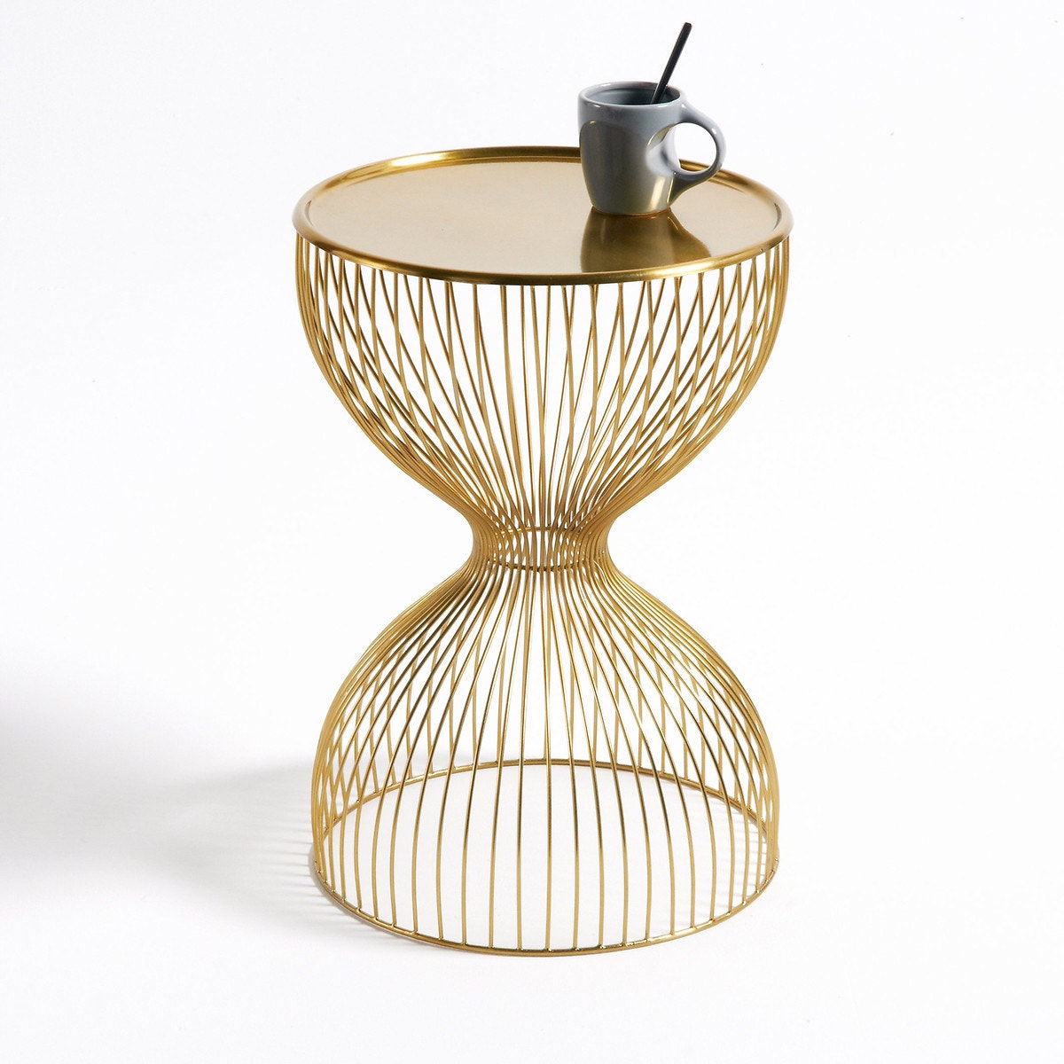 La Redoute Interieurs Μεταλλικό κομοδίνο Janik Μ35xΠ35xΥ50cm