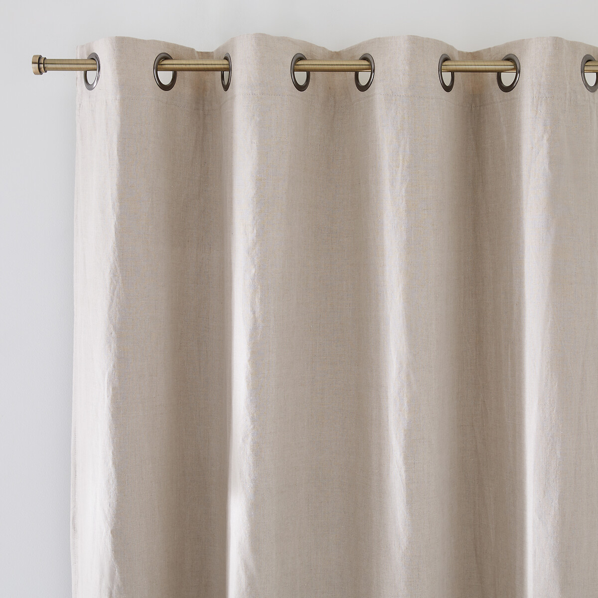 La Redoute Interieurs Λινό ριντό συσκότισης με καψούλια 260x135 cm