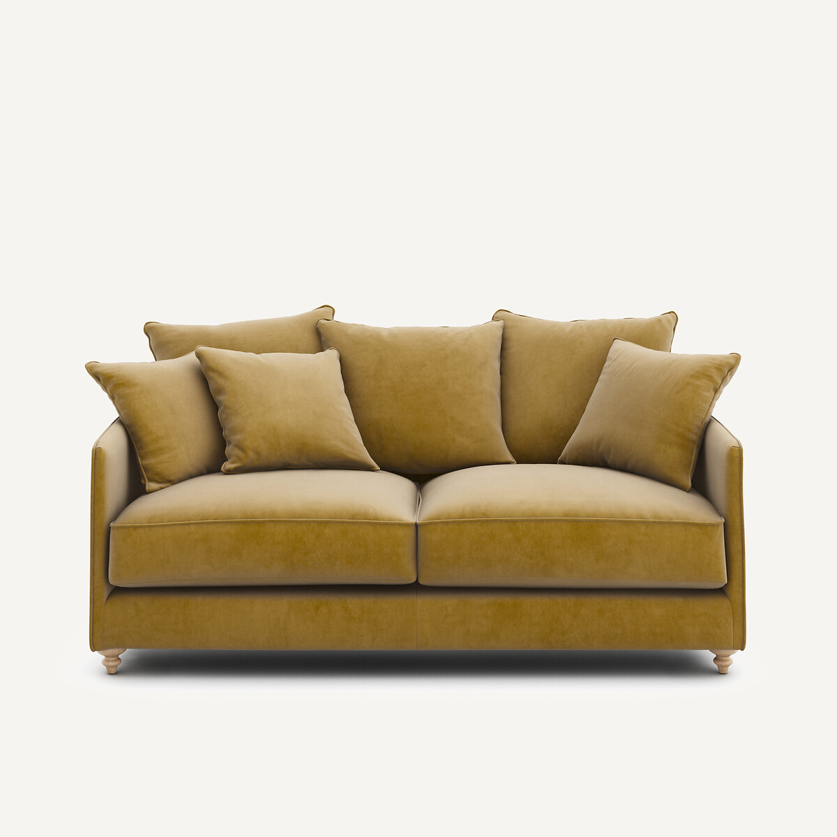 AM.PM Πτυσσόμενος καναπές-κρεβάτι από βελούδο Μ105xΠ184xΥ93cm