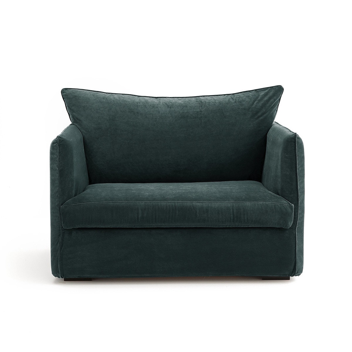 AM.PM Πολυθρόνα XL από βελούδο Μ95xΠ122xΥ82cm