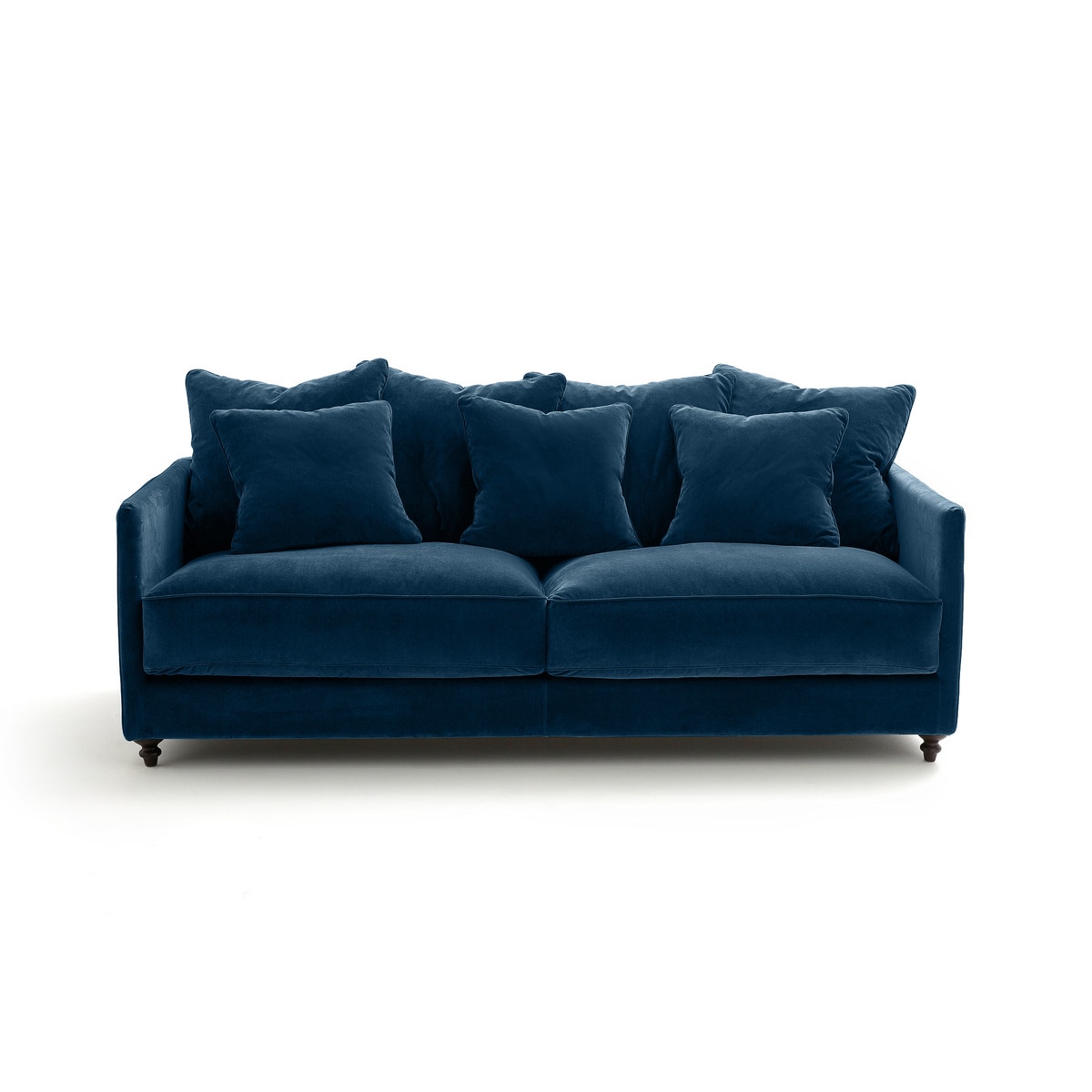 Πτυσσόμενος καναπές από βελούδο Μ105xΠ204xΥ93cm