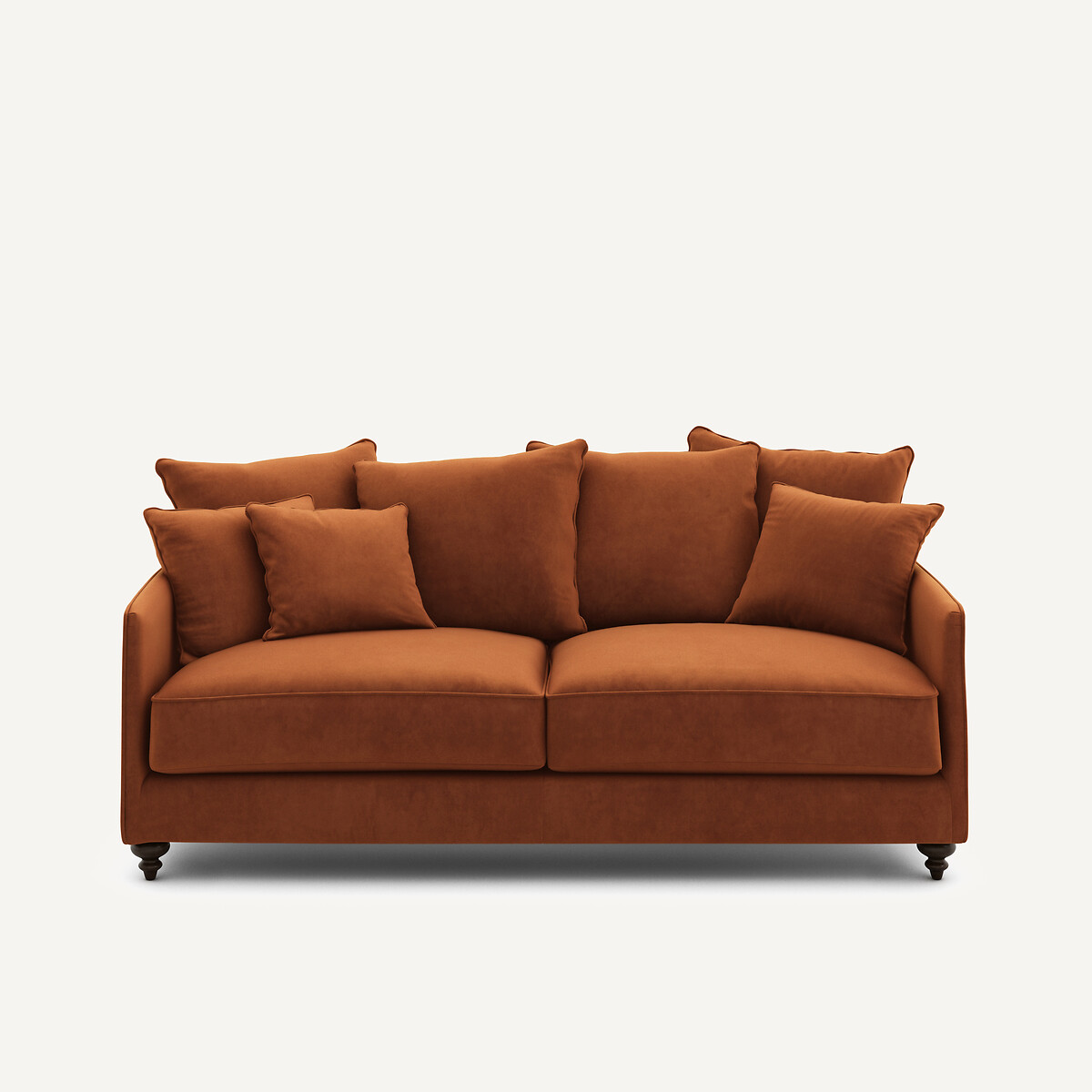 Πτυσσόμενος καναπές από βελούδο Μ105xΠ204xΥ93cm