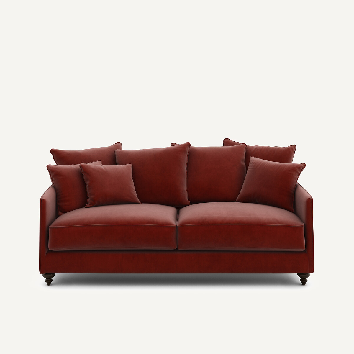 Πτυσσόμενος καναπές από βελούδο Μ105xΠ204xΥ93cm