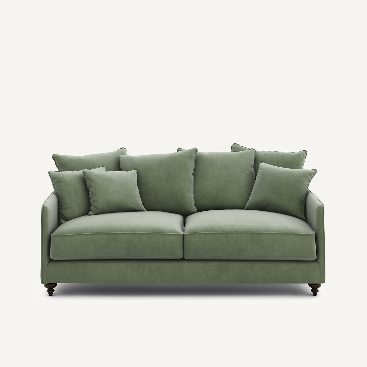 Πτυσσόμενος καναπές από βελούδο Μ105xΠ204xΥ93cm