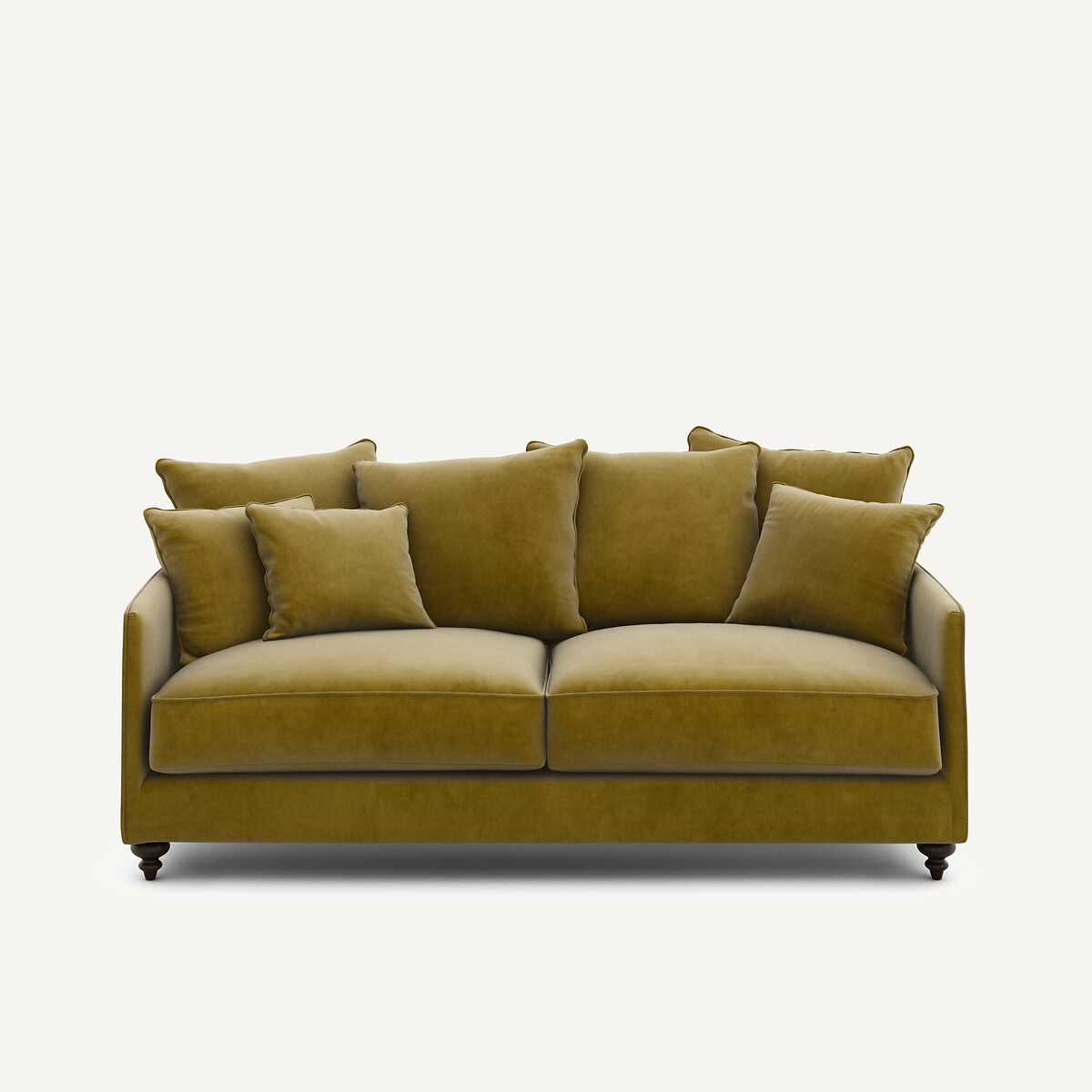 Πτυσσόμενος καναπές από βελούδο Μ105xΠ204xΥ93cm