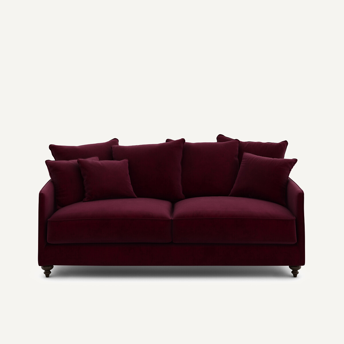 Πτυσσόμενος καναπές από βελούδο Μ105xΠ204xΥ93cm