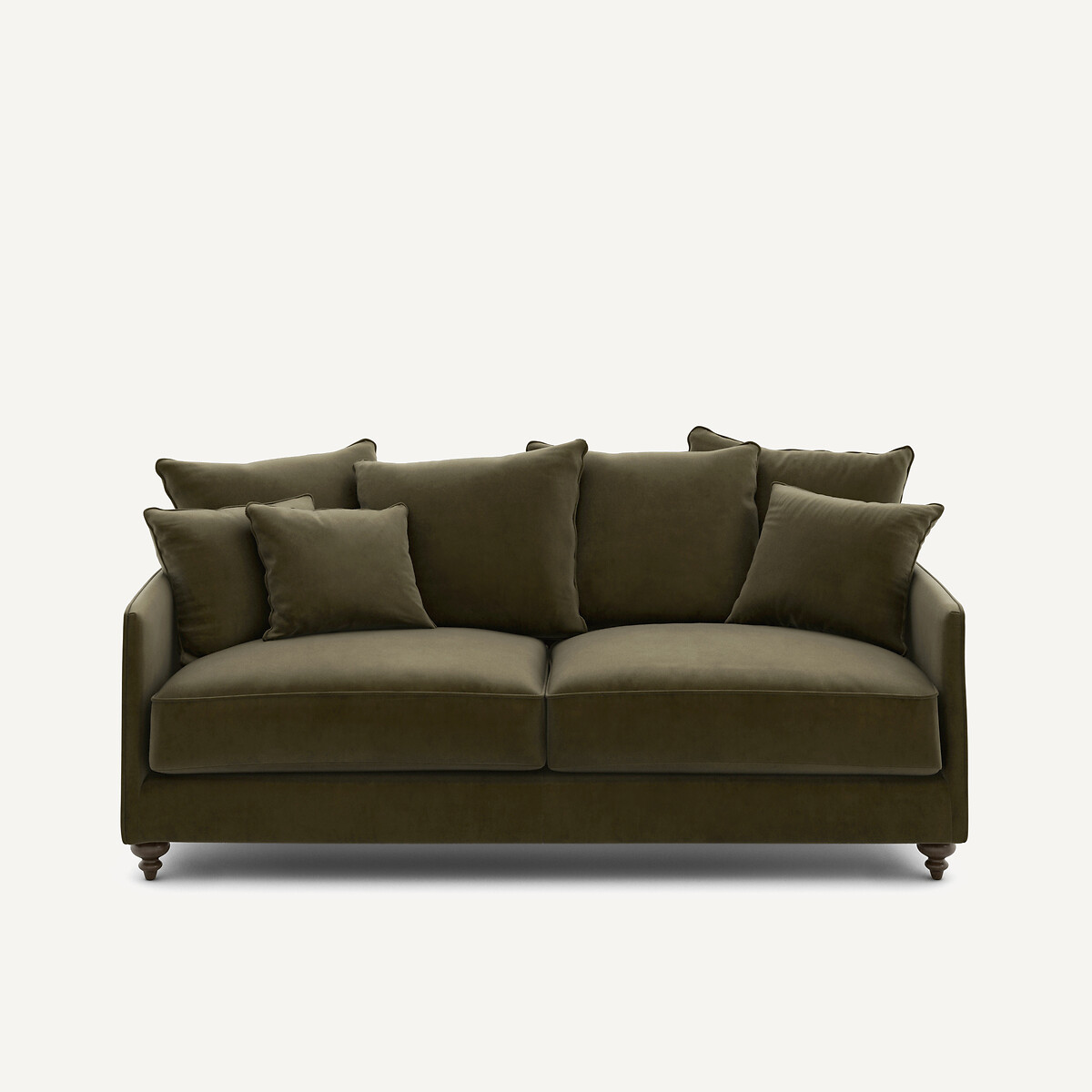 Πτυσσόμενος καναπές από βελούδο Μ105xΠ204xΥ93cm