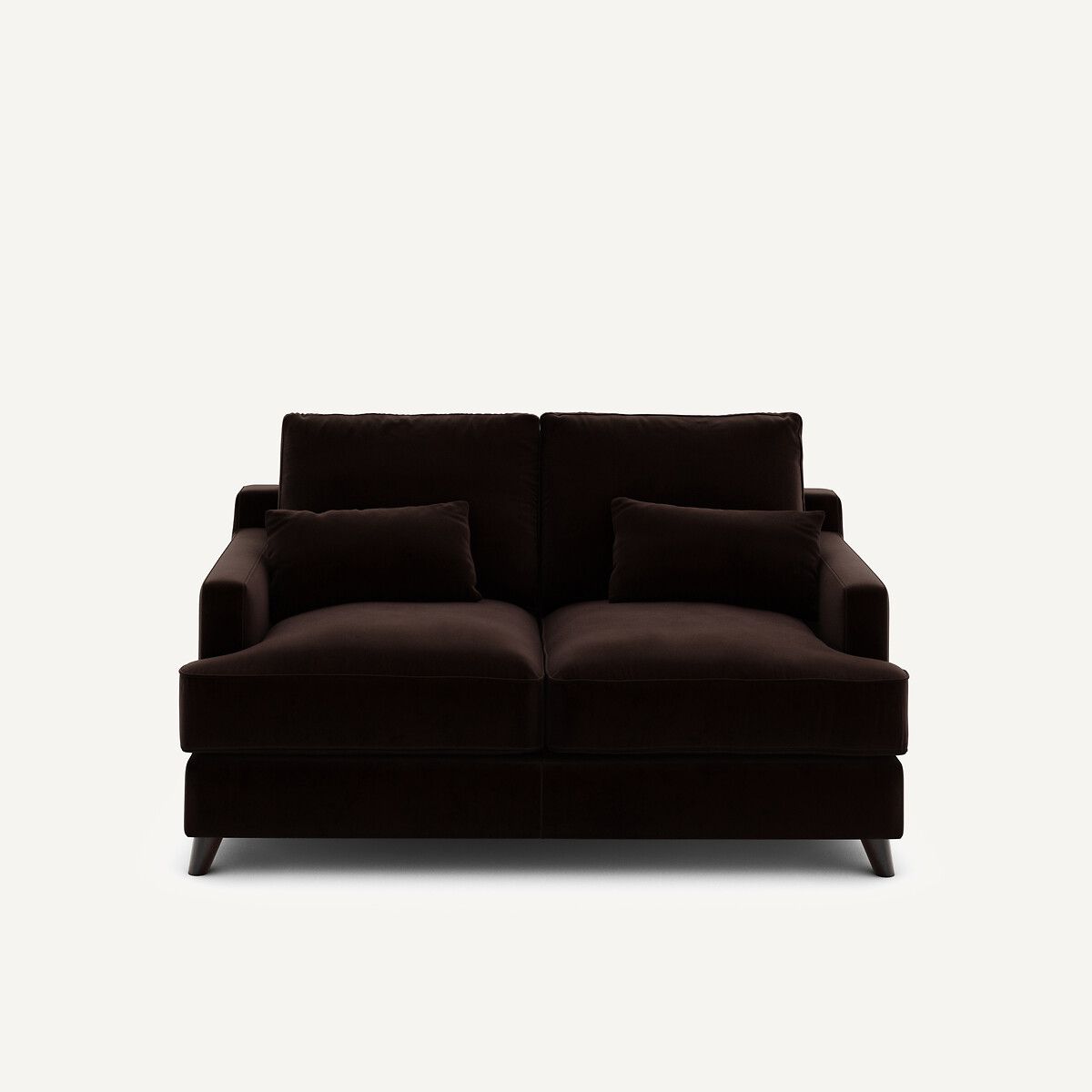 Καναπές από βελούδο Μ100xΠ150xΥ83cm