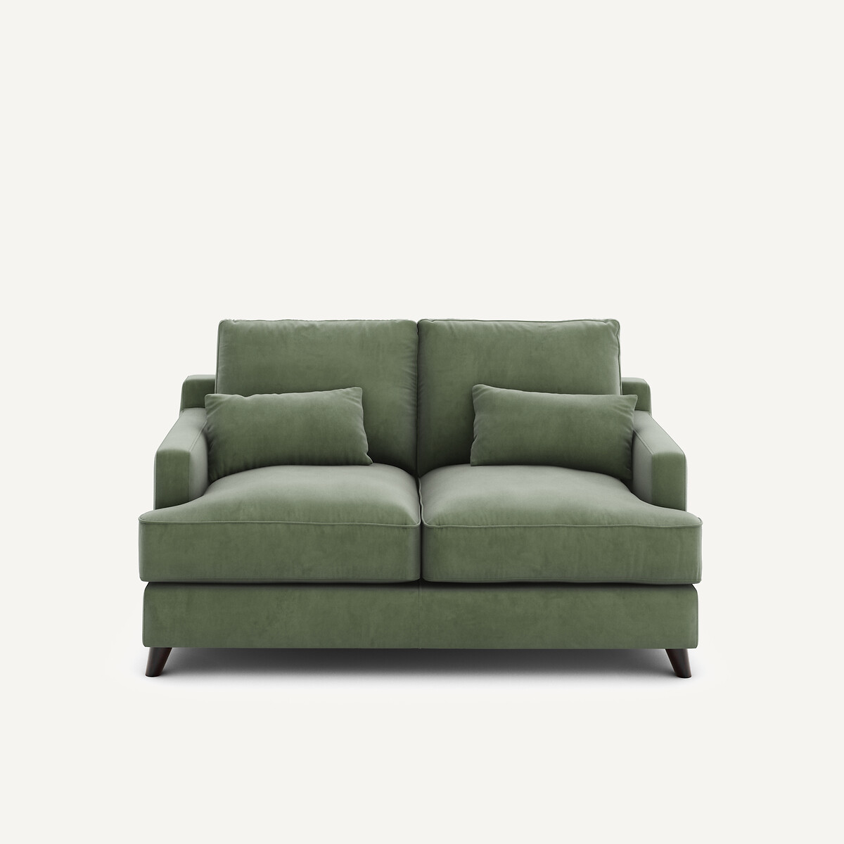 Καναπές από βελούδο Μ100xΠ150xΥ83cm