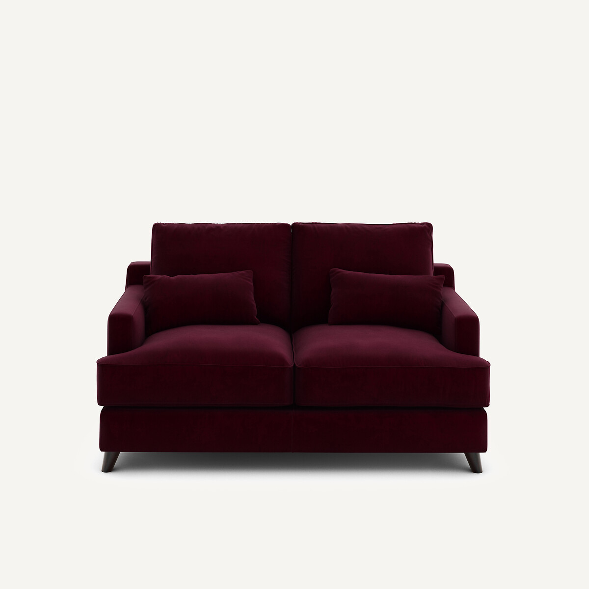 Καναπές από βελούδο Μ100xΠ150xΥ83cm