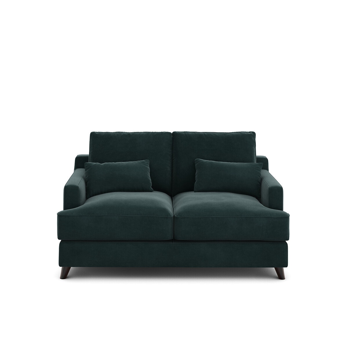 Καναπές από βελούδο Μ100xΠ150xΥ83cm