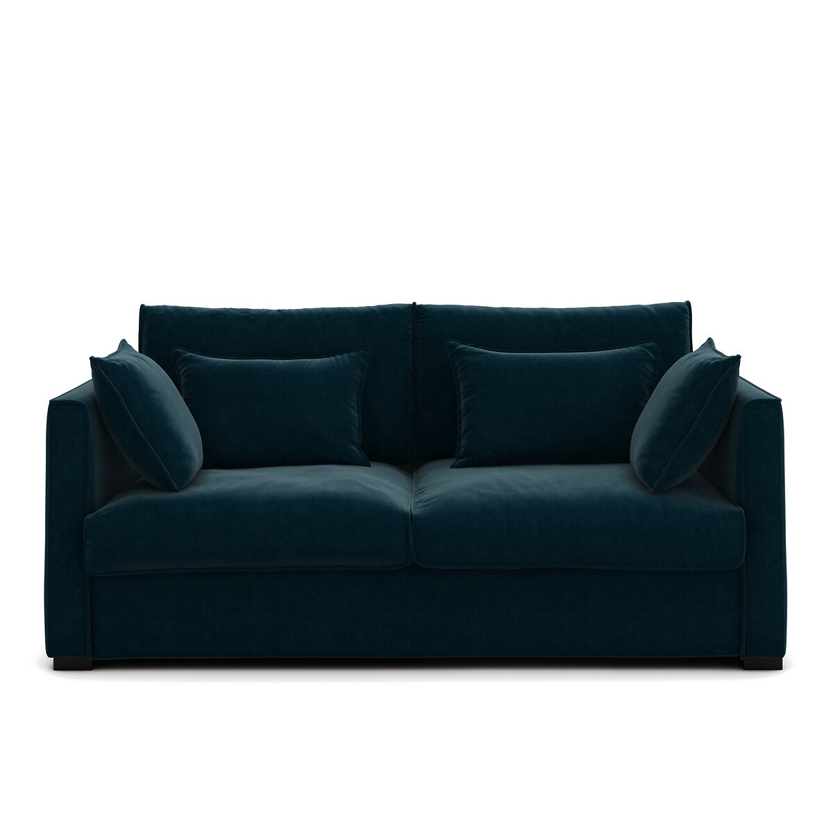 Πτυσσόμενος καναπές-κρεβάτι από βελούδο Μ102xΠ187xΥ87cm