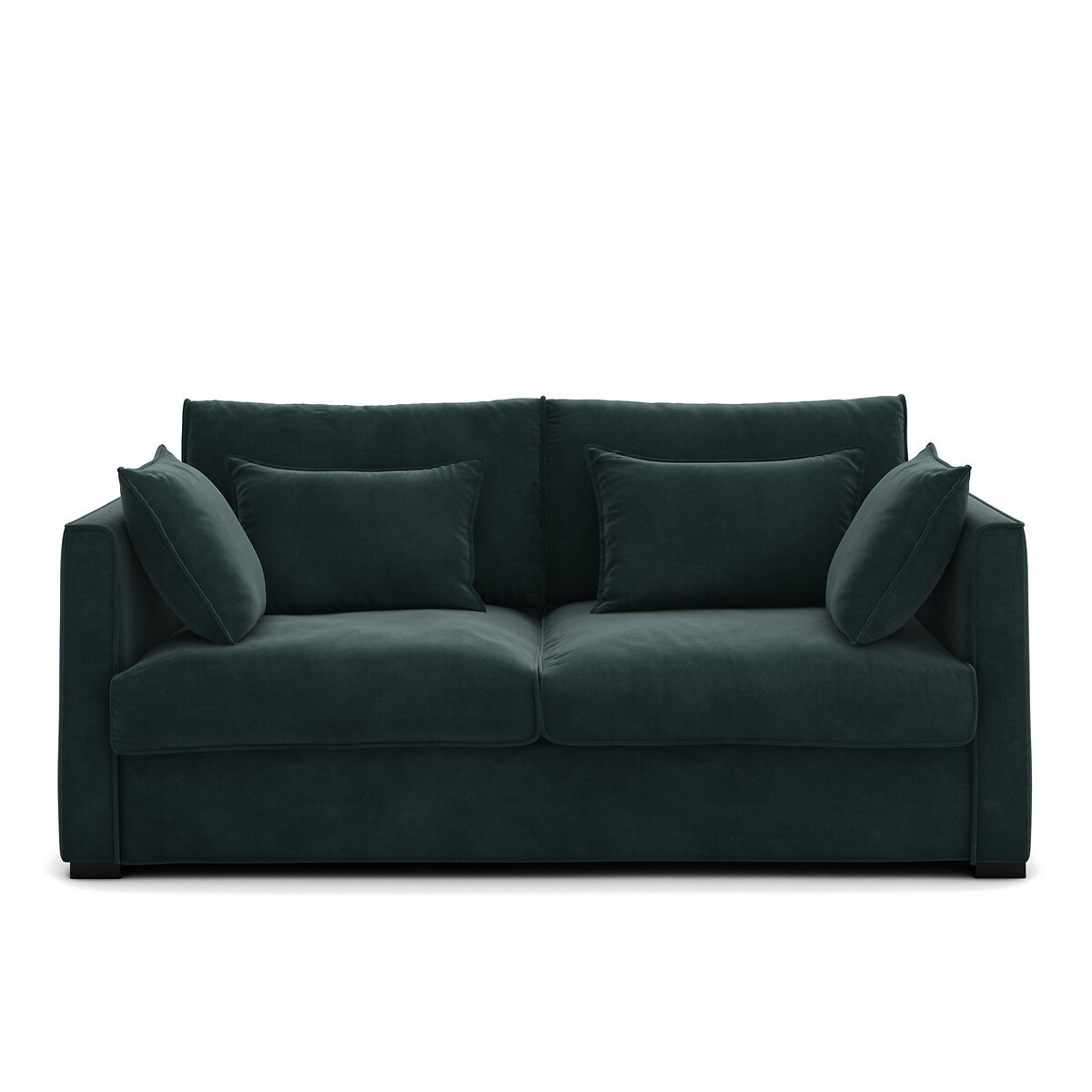 Πτυσσόμενος καναπές-κρεβάτι από βελούδο Μ102xΠ187xΥ87cm