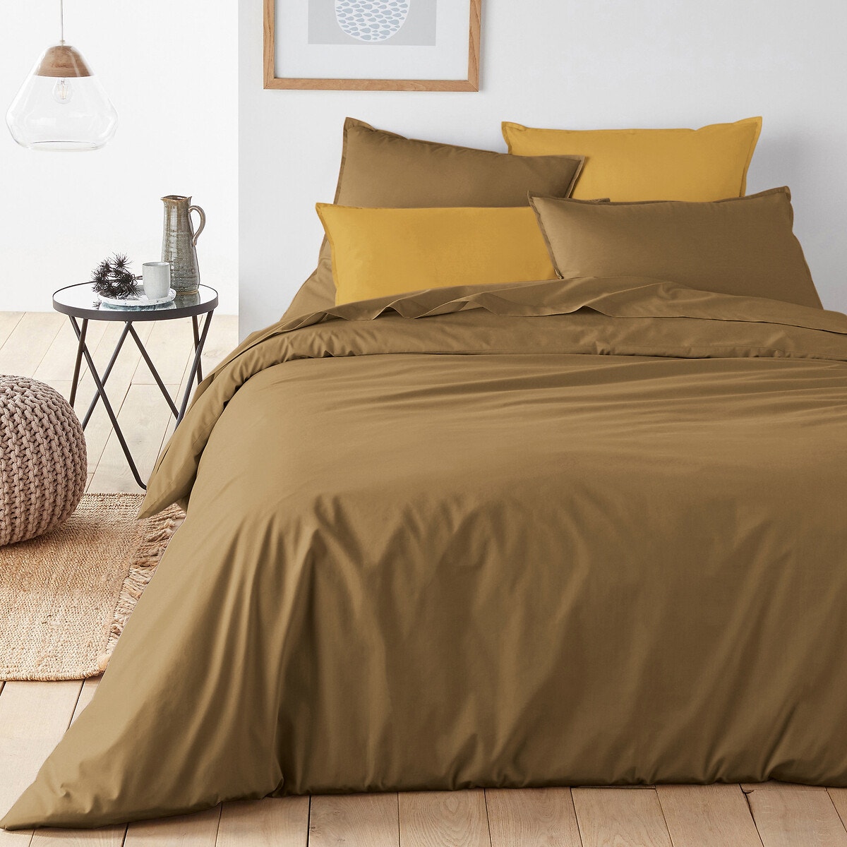 Παπλωματοθήκη από οργανικό βαμβακερό περκάλι 200x200 cm