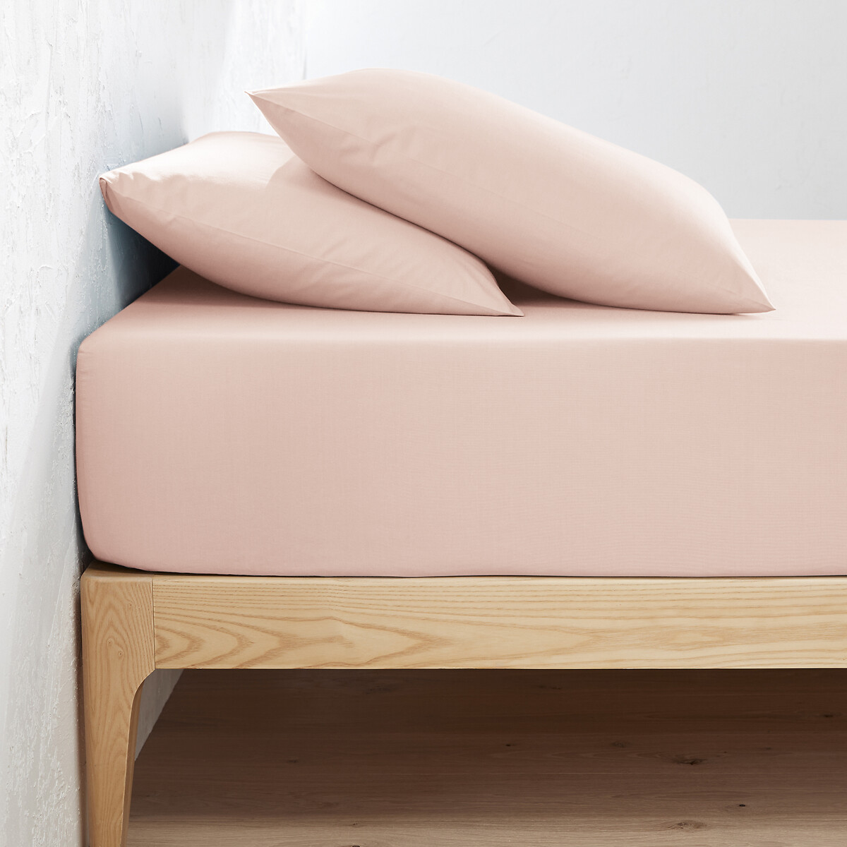 Σεντόνι με λάστιχο από οργανικό βαμβακερό περκάλι 90x190 cm