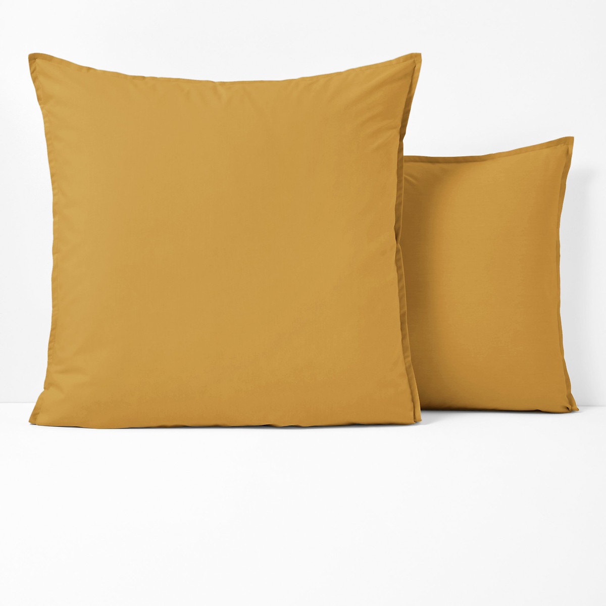 Μαξιλαροθήκη από οργανικό βαμβακερό περκάλι 63x63 cm