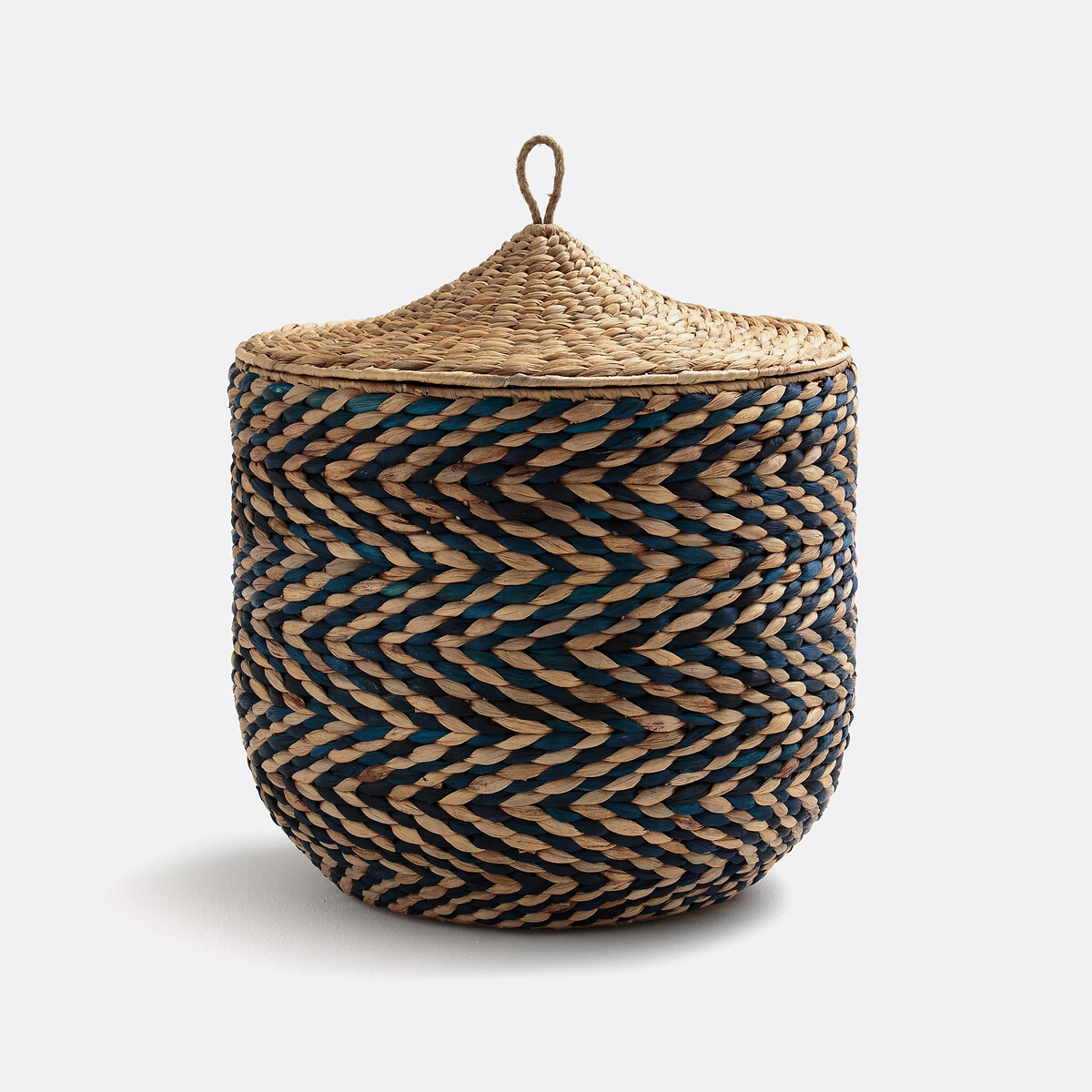 Υφαντό καλάθι με καπάκι Nomado