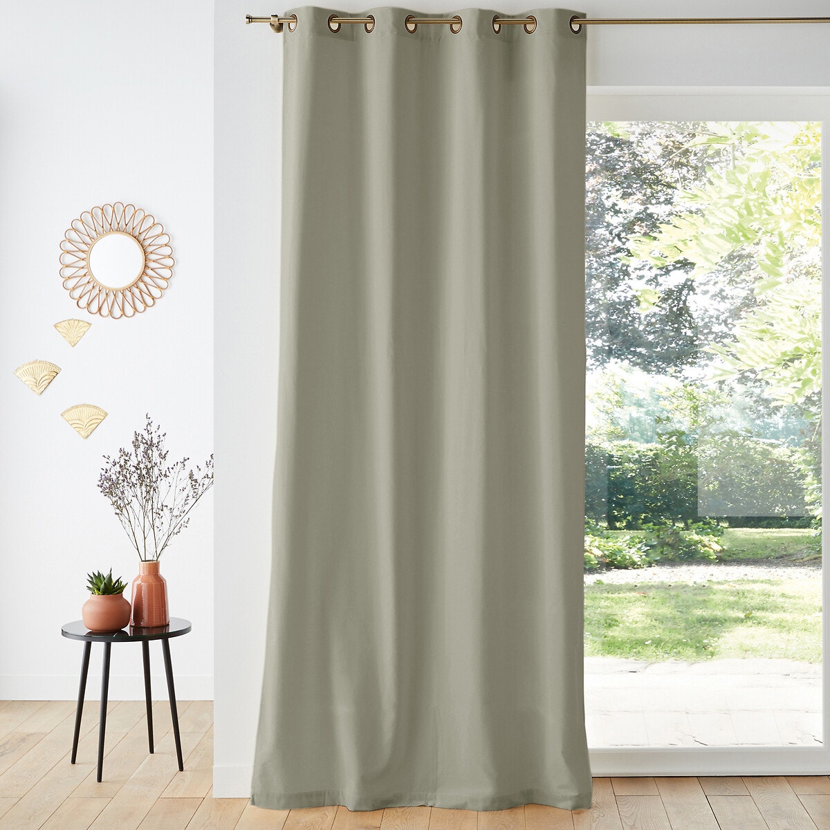 La Redoute Interieurs Κουρτίνα από βελούδο με καψούλια 260x135 cm