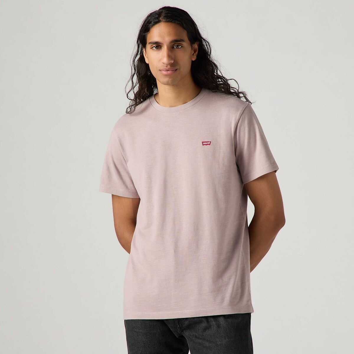 Κοντομάνικο T-Shirt με στρογγυλή λαιμόκοψη