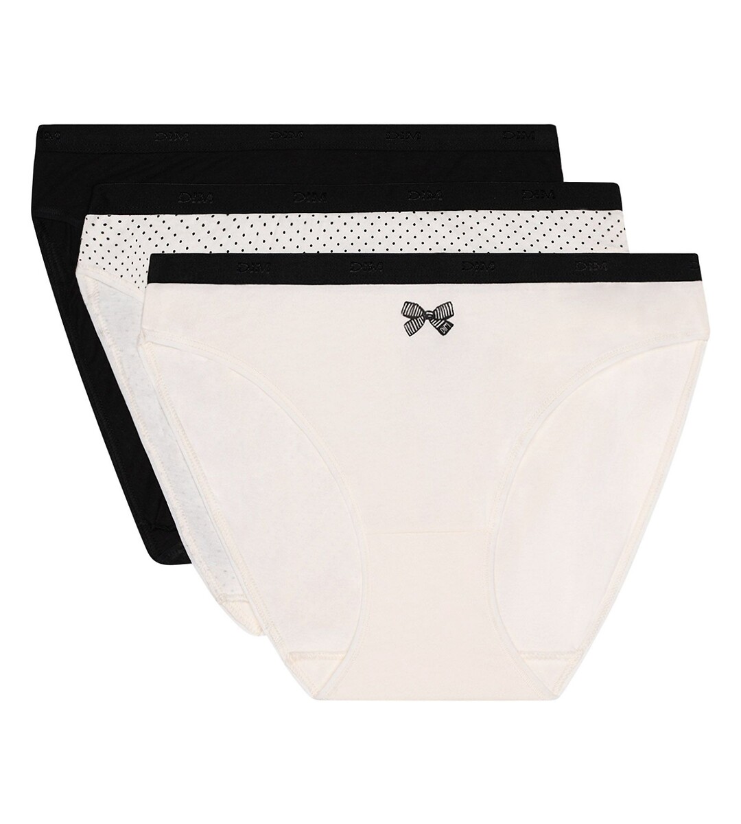 Σετ 3 σλιπ, Les Pockets Coton Stretch