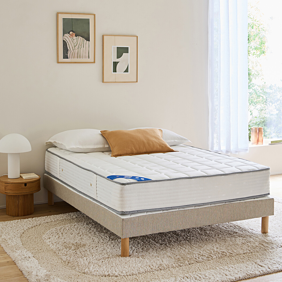 La Redoute Interieurs Καπιτονέ βάση κρεβατιού με ελατήρια 70x190 cm