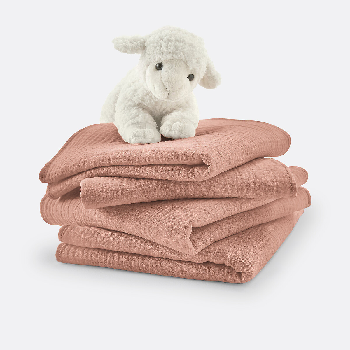Kumla Set of 4 cotton muslin baby diapers