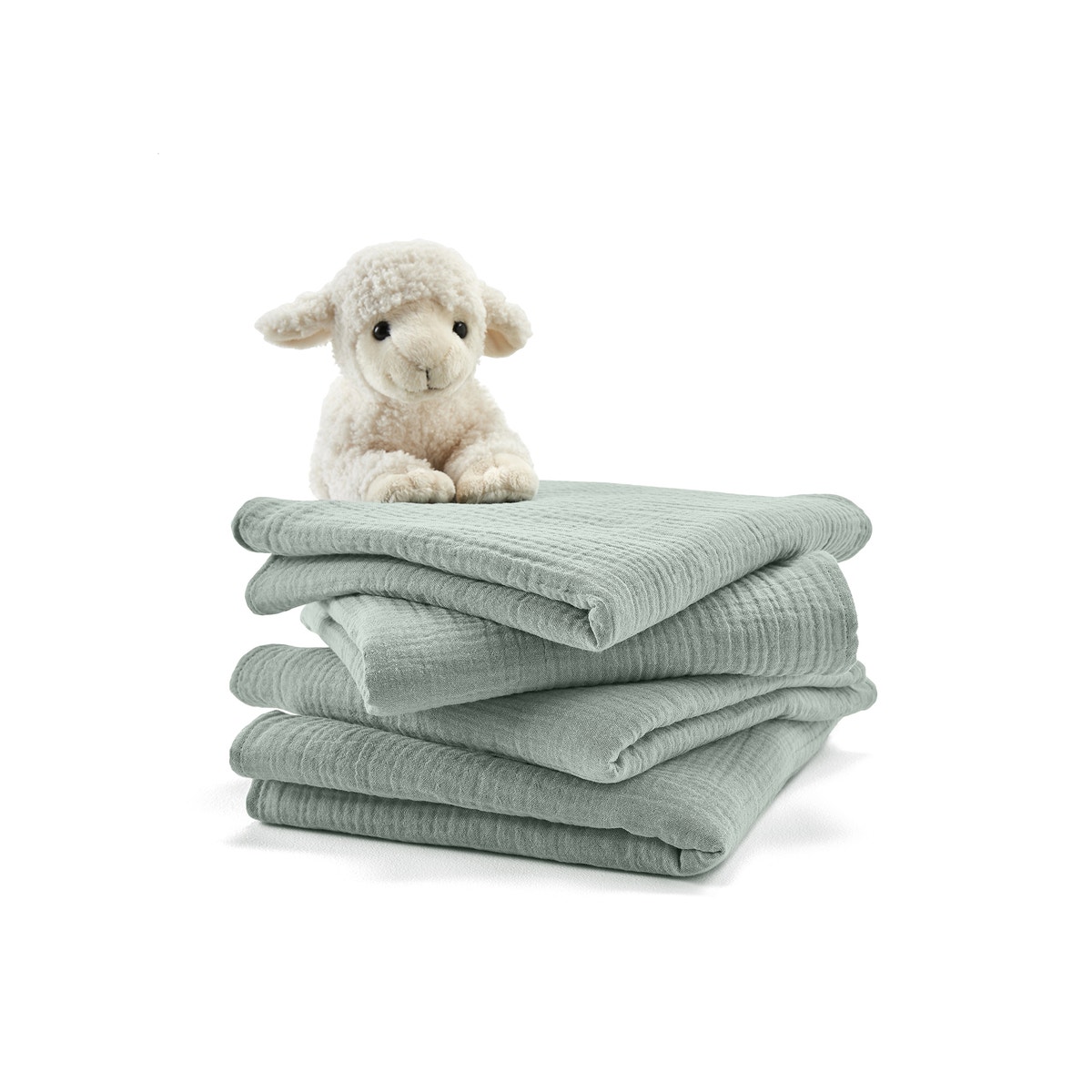 ΠΑΙΔΙ | Βρεφικά | Πάνες Kumla Set of 4 cotton muslin baby diapers